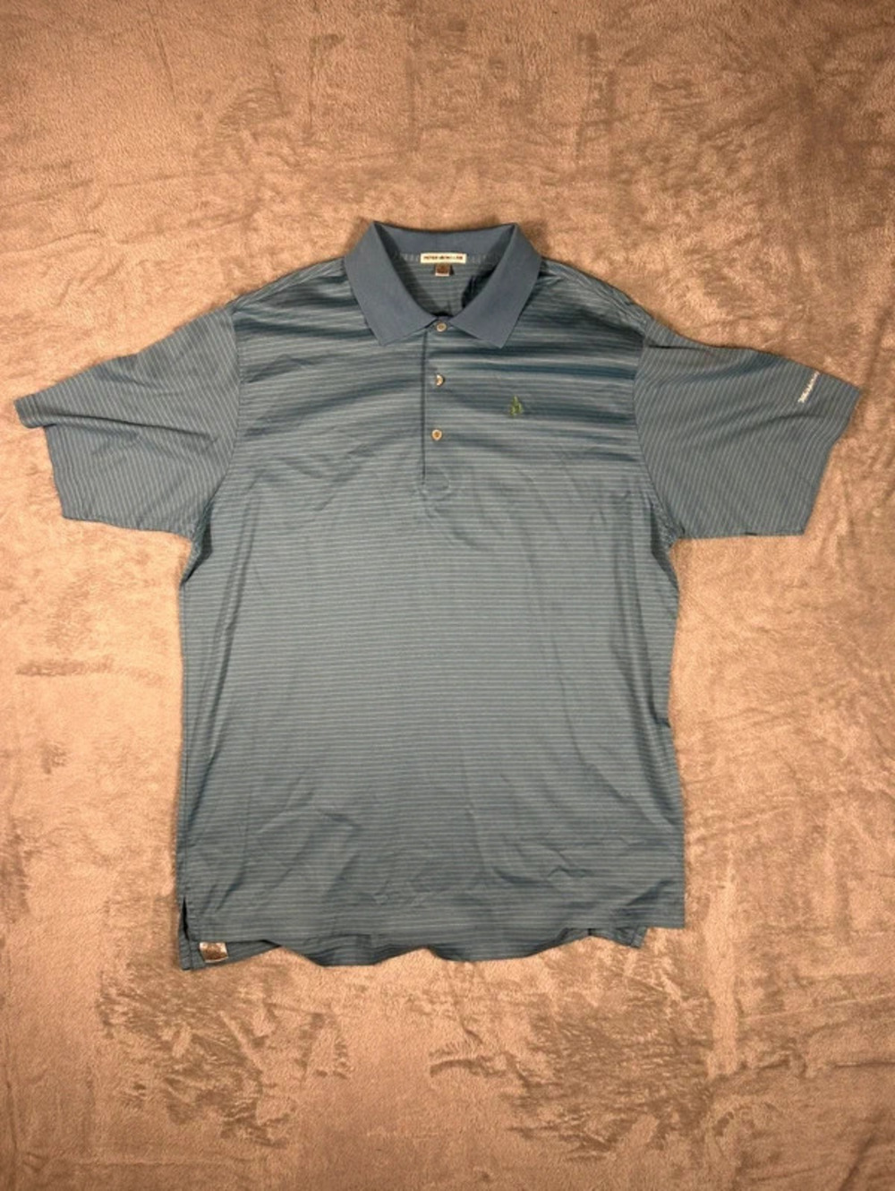 Peter Millar Striped Polo size XL